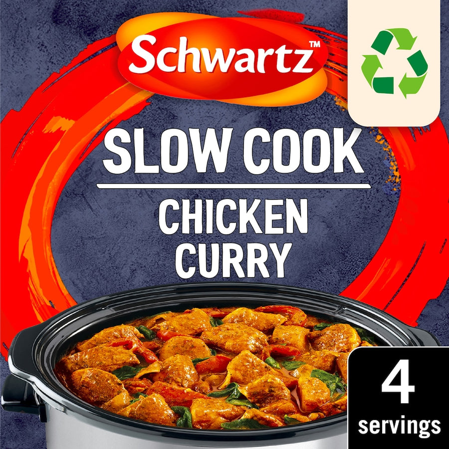 Schwartz Slow Cook Chicken Curry Recipe Mix 33g