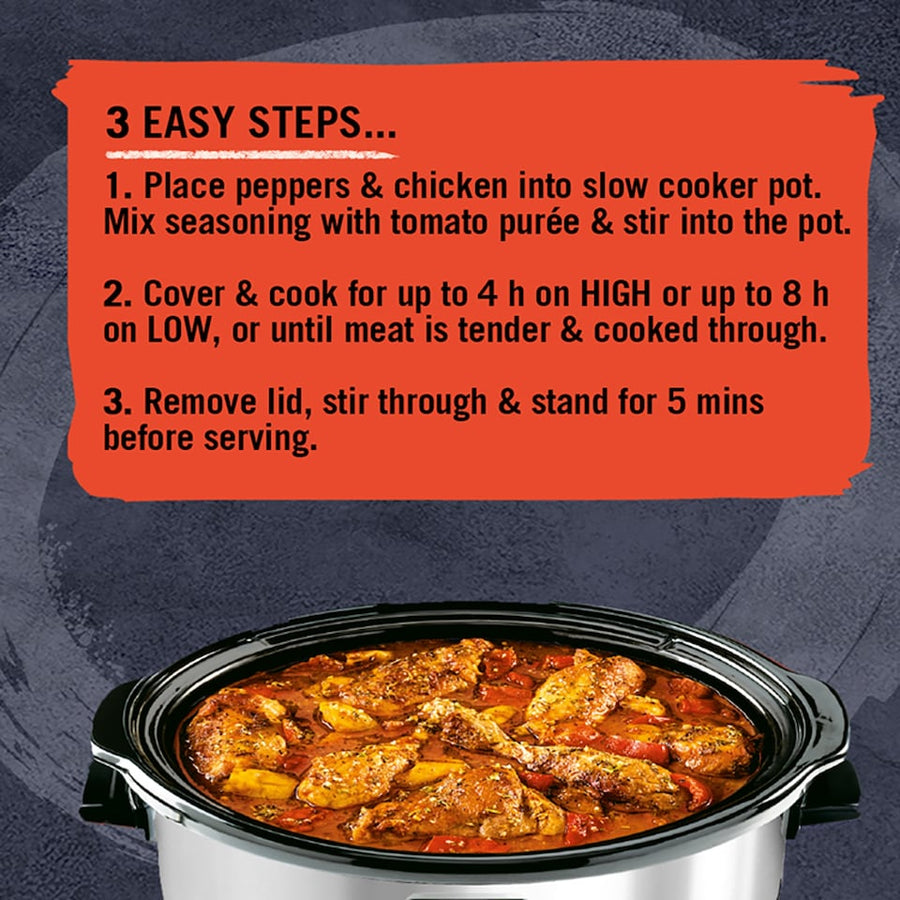 Schwartz Slow Cook Chicken Provenal Recipe Mix 35g
