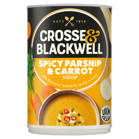 Crosse And Blackwell Spicy Parsnip & Carrot Soup 400G