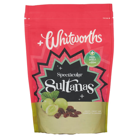 Whitworths Extra Juicy Sultanas 325G