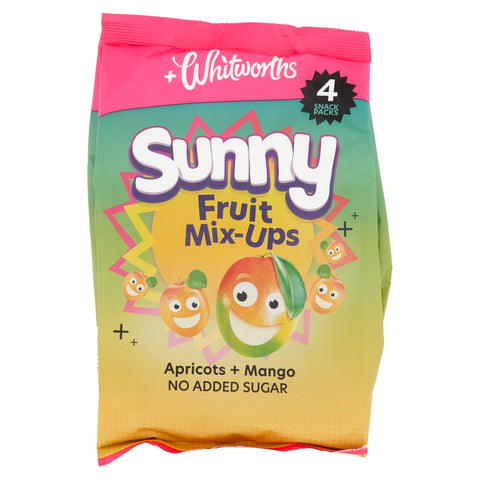 Whitworths Sunny Fruit Mix-Ups - Apricots & Mango 4 x 18g