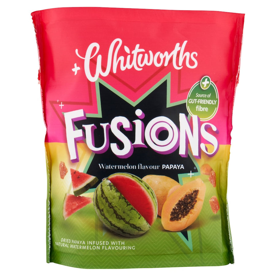 Whitworths Fusions Watermelon Papaya 80G