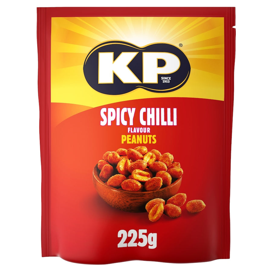 Kp Chilli Peanuts 225G
