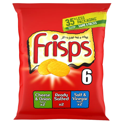 Frisps Assorted Crisps 6X25.5G