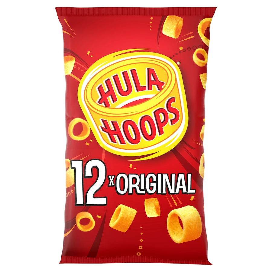 Hula Hoops Original Multipack Crisps 12x24g