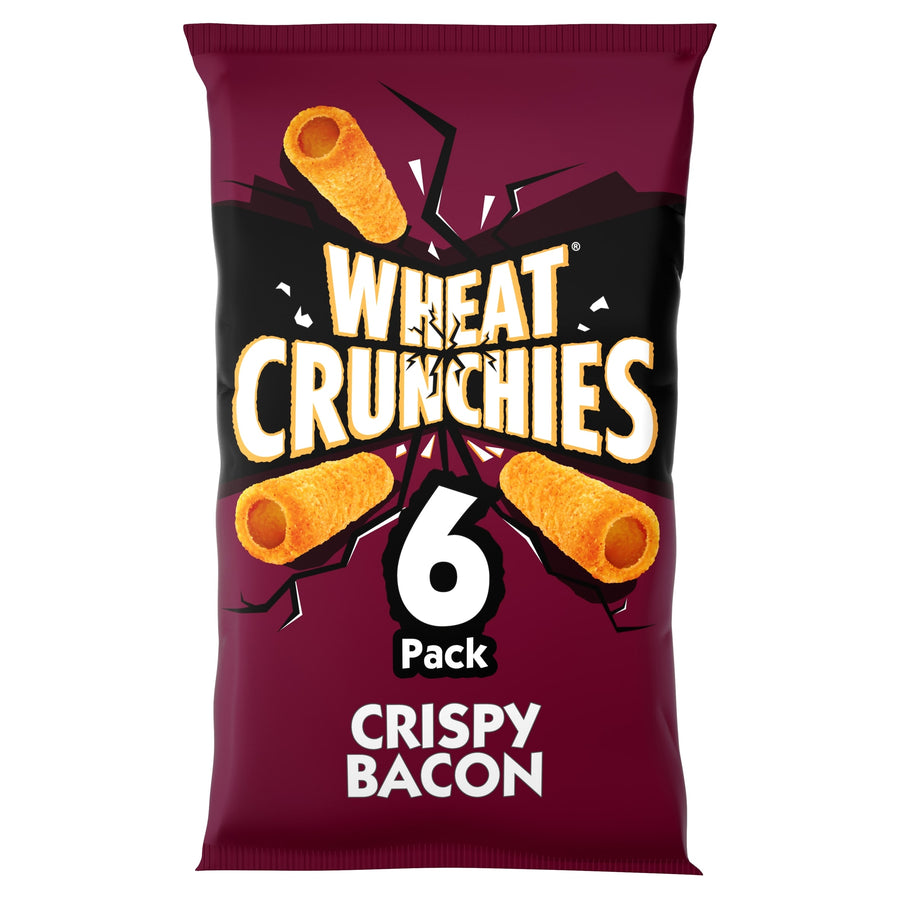 Wheat Crunchies Bacon Multipack Crisps 6x20g