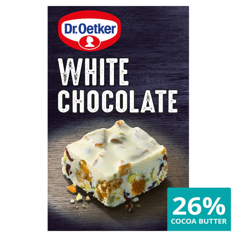 Dr. Oetker White Chocolate 26% Cocoa 100G