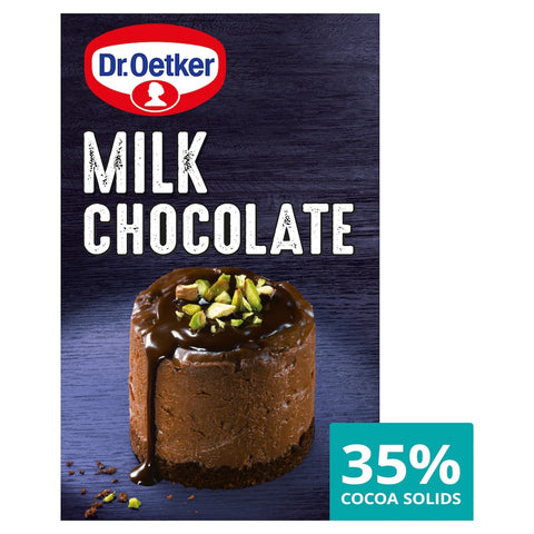 Dr. Oetker Milk Chocolate 35% Cocoa 100G