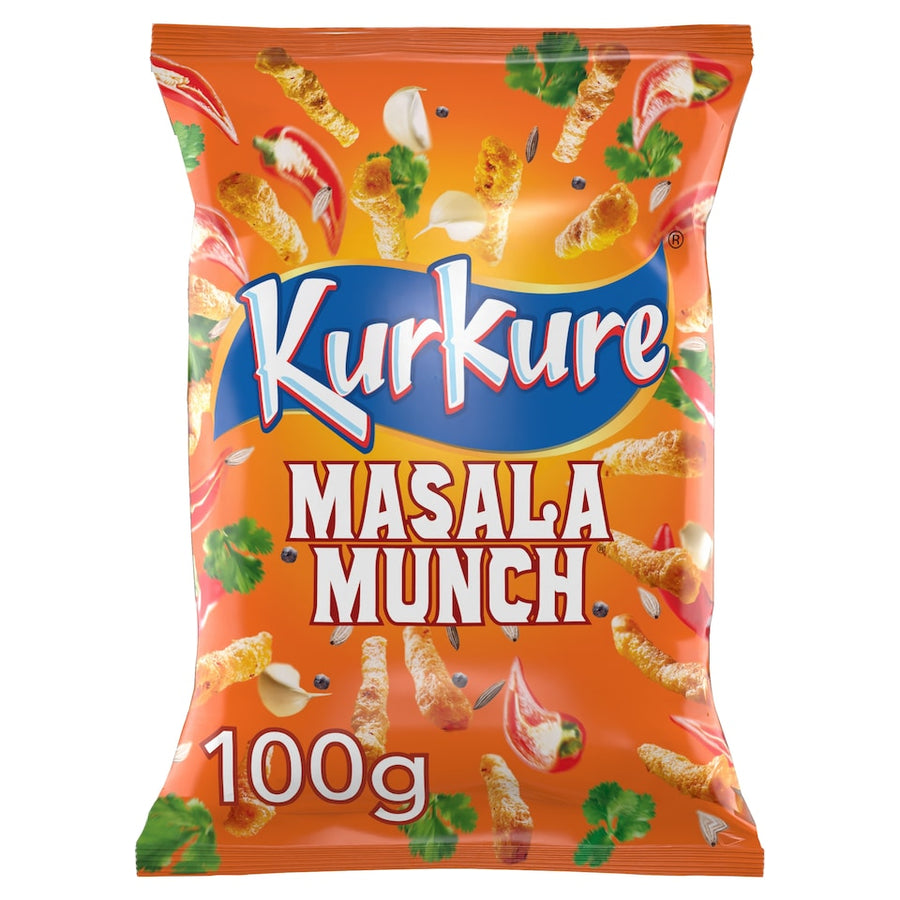 Kurkure Masala Munch Sharing Bag Crisps 100g