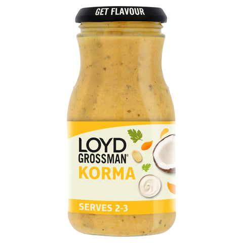 Loyd Grossman Korma Indian Curry Sauce 350g
