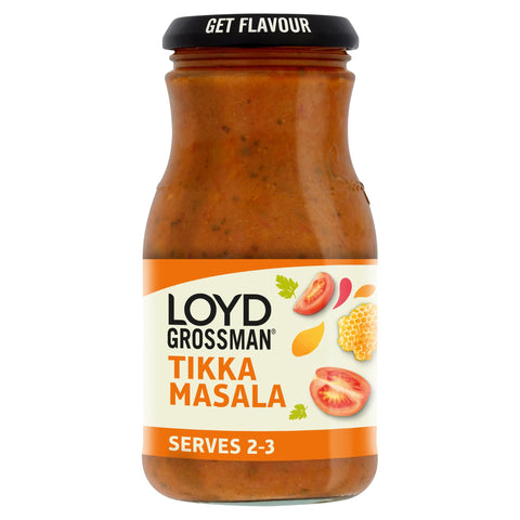 Loyd Grossman Tikka Masala Indian Curry Sauce 350g
