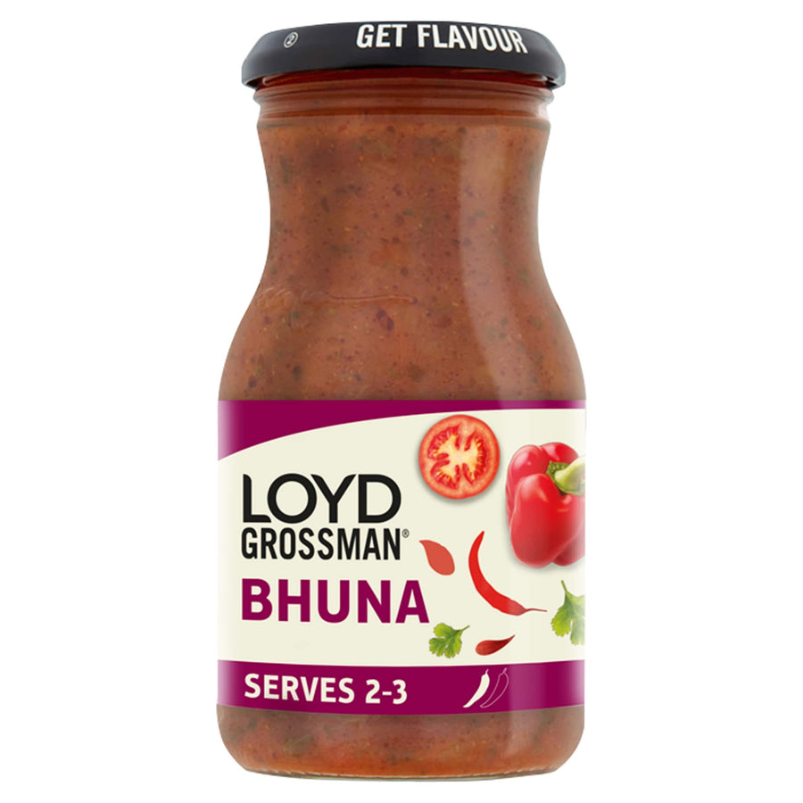 Loyd Grossman Bhuna Indian Curry Sauce 350g