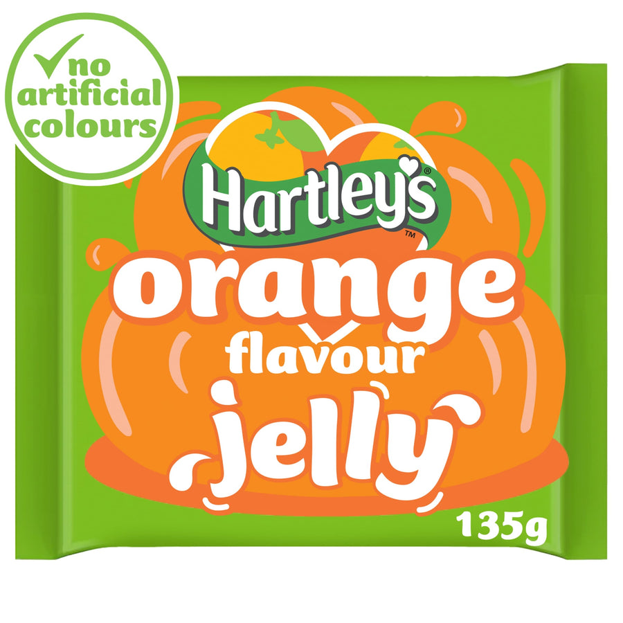 Hartleys Orange Jelly 135G
