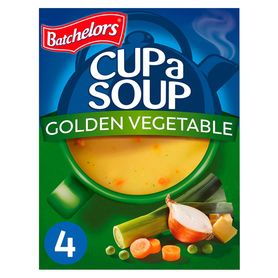 Batchelors Cup A Soup Golden Vegetable 4 Pack 82G