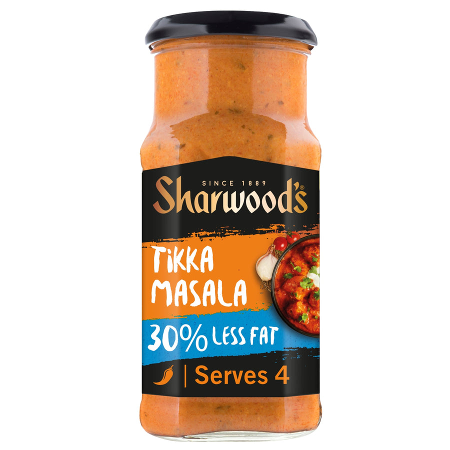 Sharwood's Tikka Masala 30% Less Fat Indian Curry Sauce 420g