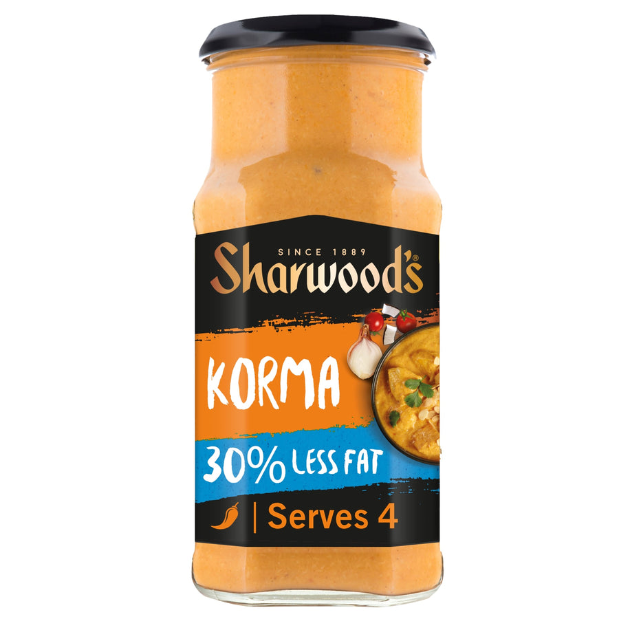 Sharwood's Korma 30% Less Fat Indian Curry Sauce 420g