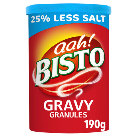 Bisto Reduced Salt Gravy Granules 190G
