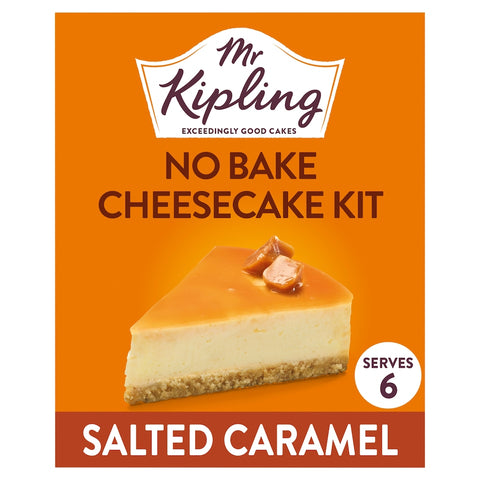 Mr Kipling No Bake Cheesecake Kit - Salted Caramel 230g