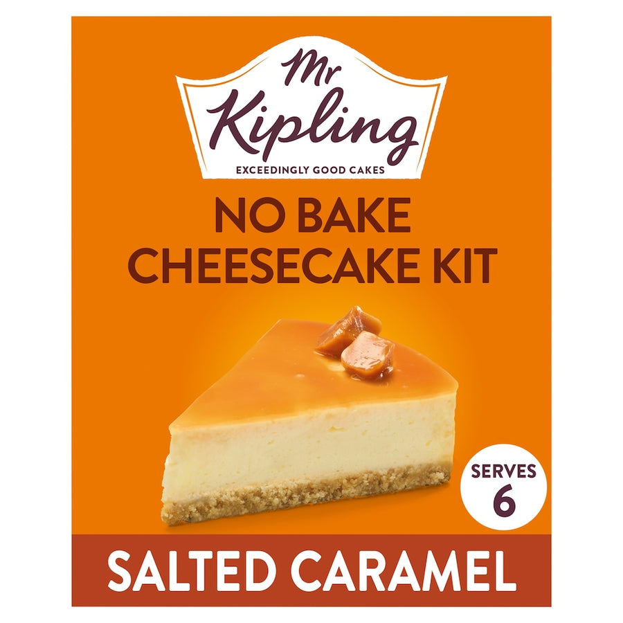 Mr Kipling No Bake Cheesecake Kit - Salted Caramel 230g