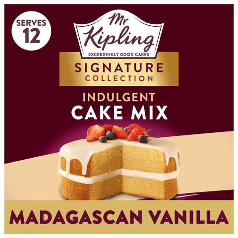Mr Kipling Signature Madagascan Vanilla Cake Mix 425g