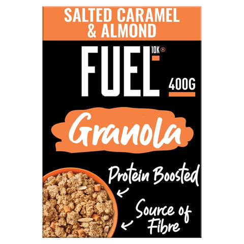FUEL 10K Salted Caramel Granola & Almond Cereal 400g