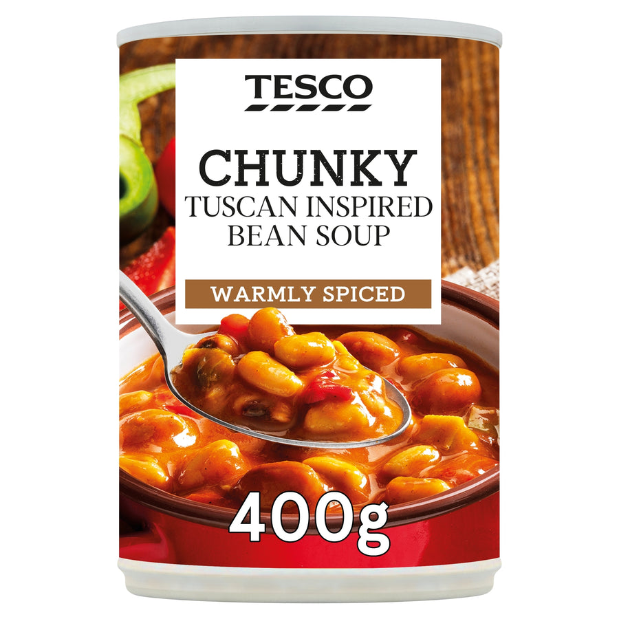 Tesco Tuscan Inspired Bean Soup 400G