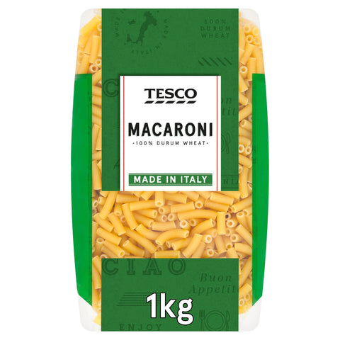 Tesco Macaroni Pasta 1Kg
