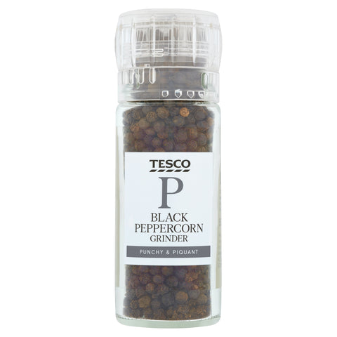 Tesco Black Peppercorn Grinder 50G