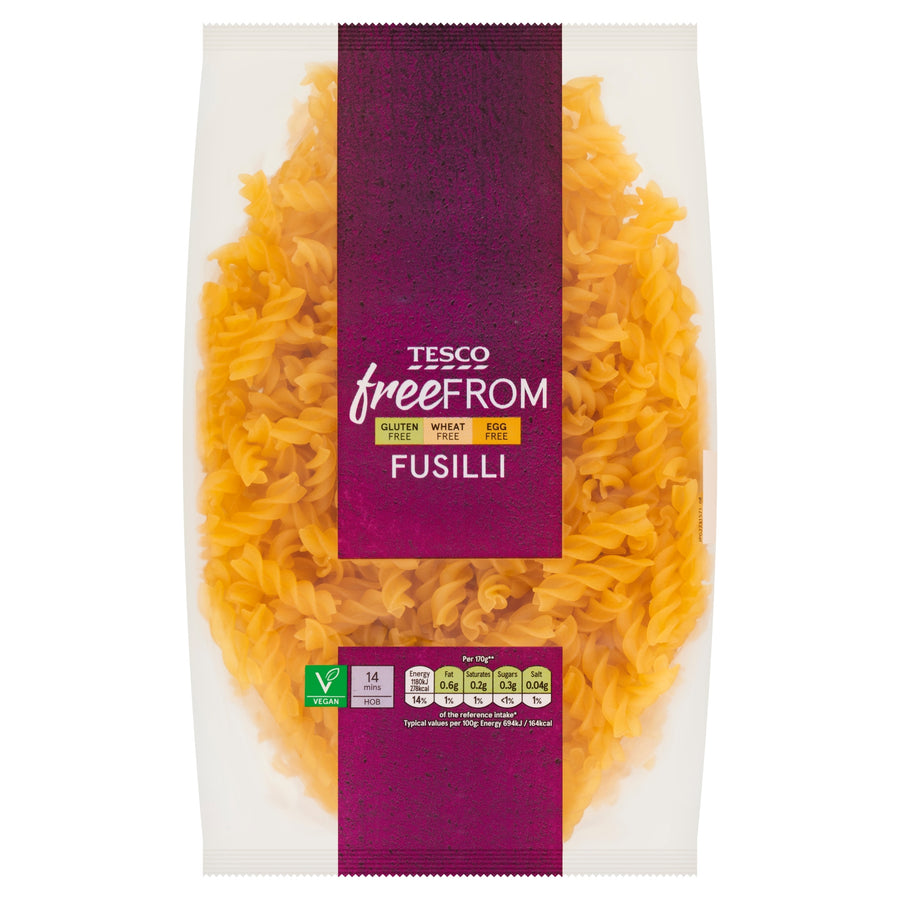Tesco Free From Fusilli 500g
