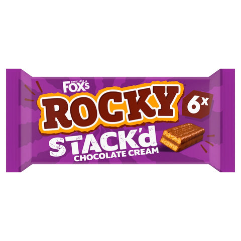 Rocky STACK'd Chocolate Cream 6pk x 25g