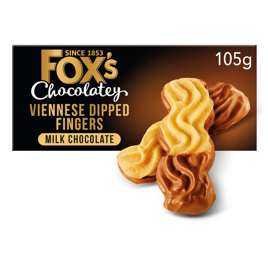 Fox's Viennese Dipped Finger 105g