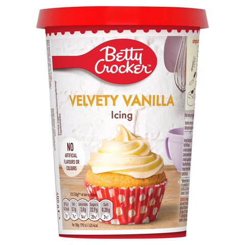 Betty Crocker Velvety Vanilla Icing 400G