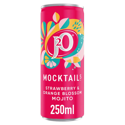 J20 Mocktails Strwb/Orng Blossom Mojito 250Ml