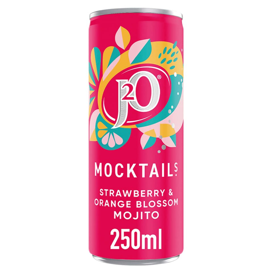 J20 Mocktails Strwb/Orng Blossom Mojito 250Ml