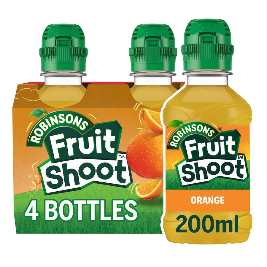Fruit Shoot Orange Kids Juice Drink 4x200ml
