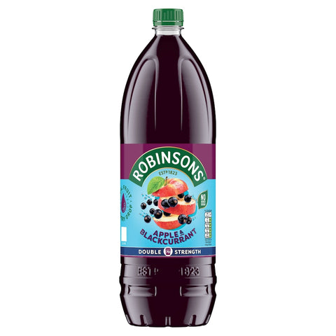 Robinsons Double Strength Apple & Blackcurrant Squash 1.75L