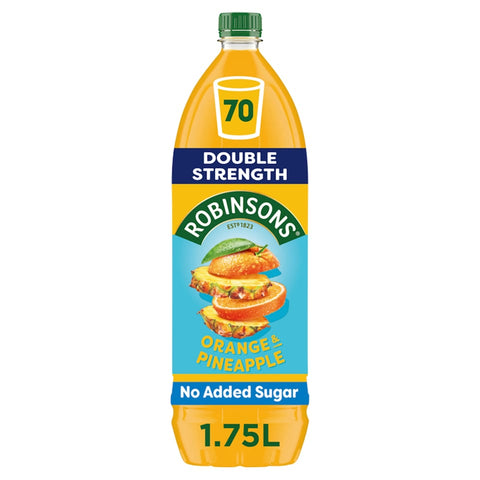 Robinsons Double Strength Orange & Pineapple Squash 1.75L