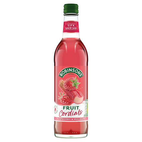 Robinsons Raspberry, Rhubarb & Orange Blossom Fruit Cordial 500ml