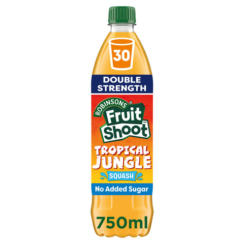 Fruit Shoot Double Strength Tropical Jungle No Added Sugar Squash 750ml