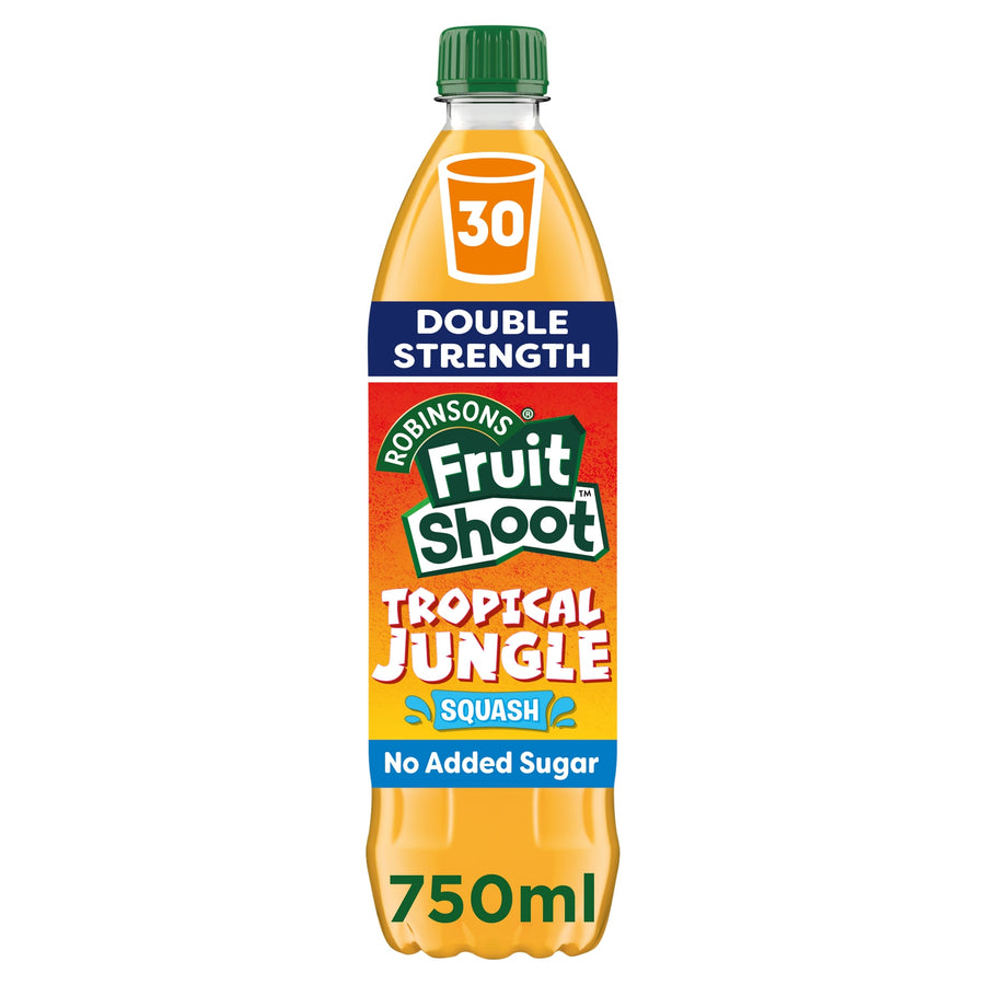 Fruit Shoot Double Strength Tropical Jungle No Added Sugar Squash 750ml