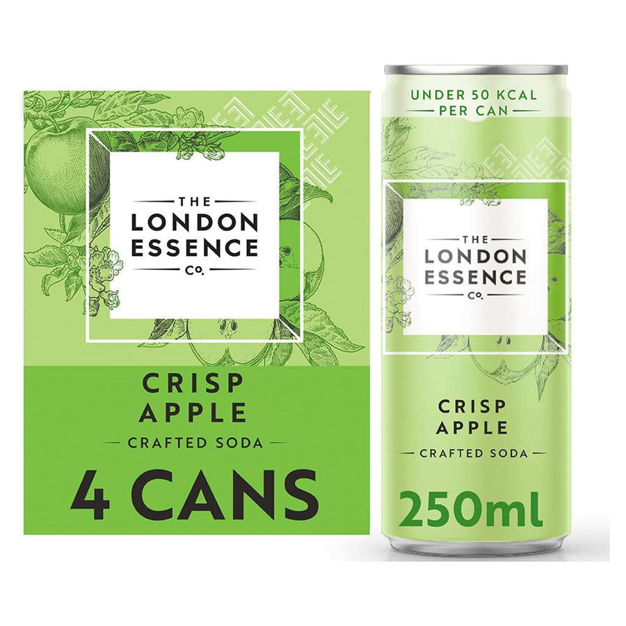 London Essence Crisp Apple Soda 4 x 250ml