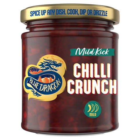 Blue Dragon Mild Kick Chilli Crunch 180g