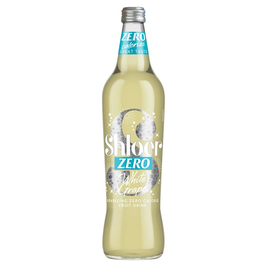 Shloer Zero Calorie Sparkling White Grape 750Ml