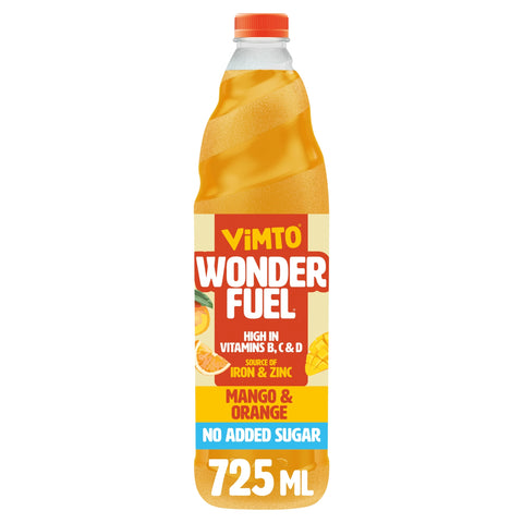 Vimto Wonderfuel Mango & Orange Squash 725ml