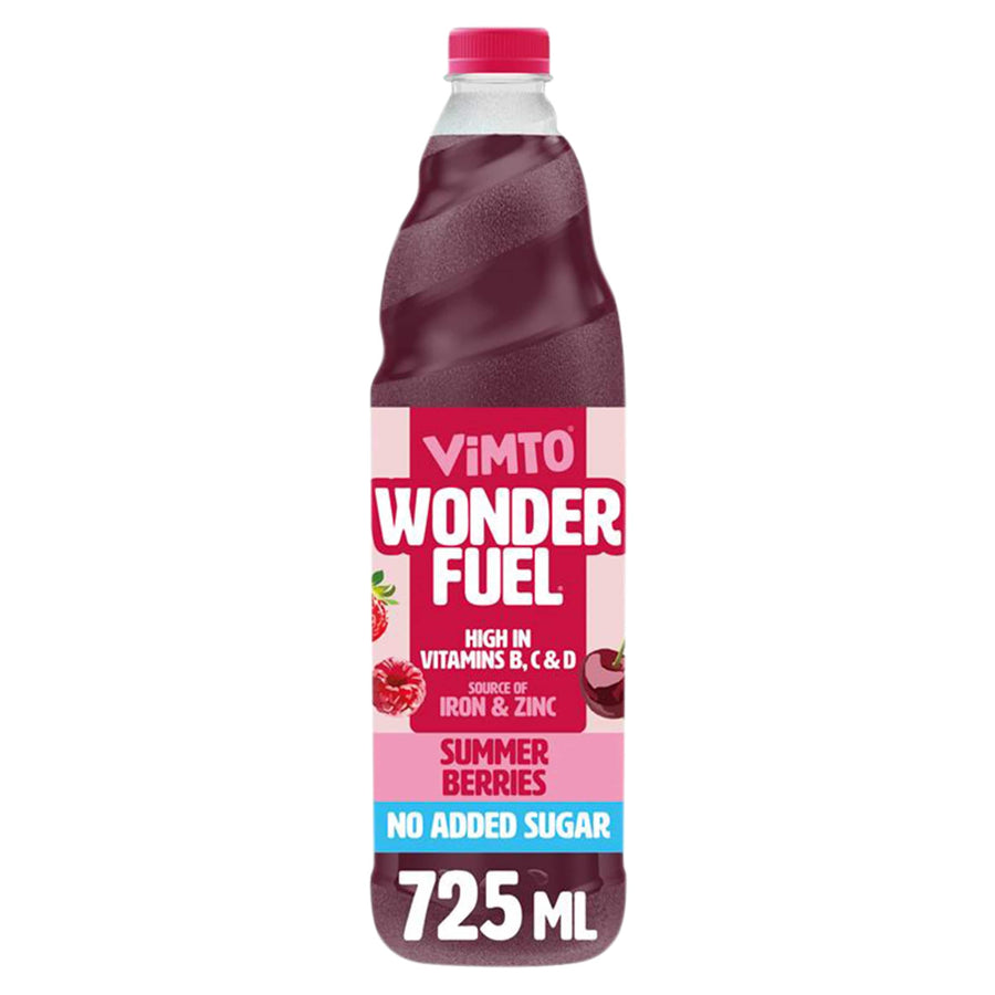Vimto Wonderfuel Summer Berries Squash 725ml