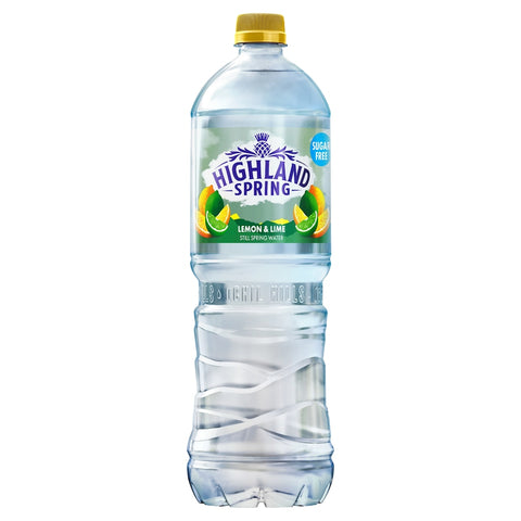Highland Spring Sugar Free Still Spring Water - Lemon & Lime 1.25 Litre