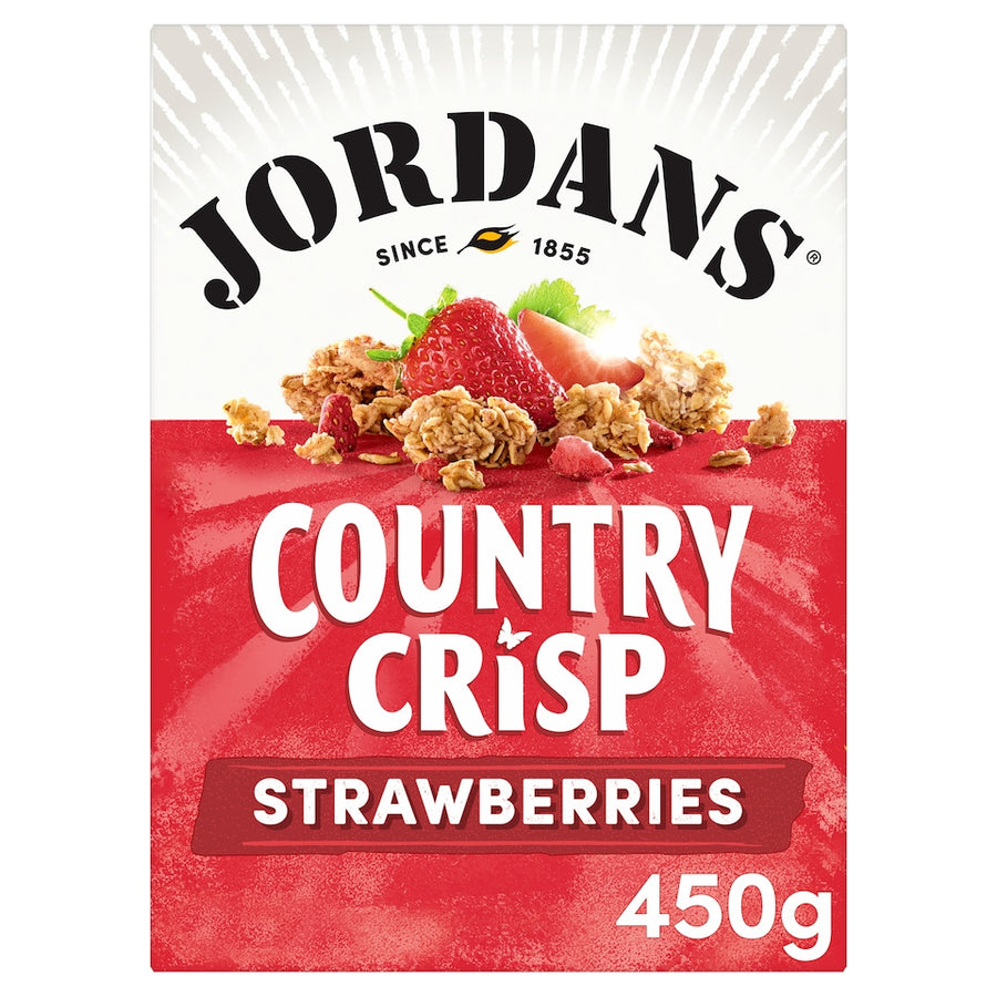 Jordans Country Crisp Strawberries Cereal 450g
