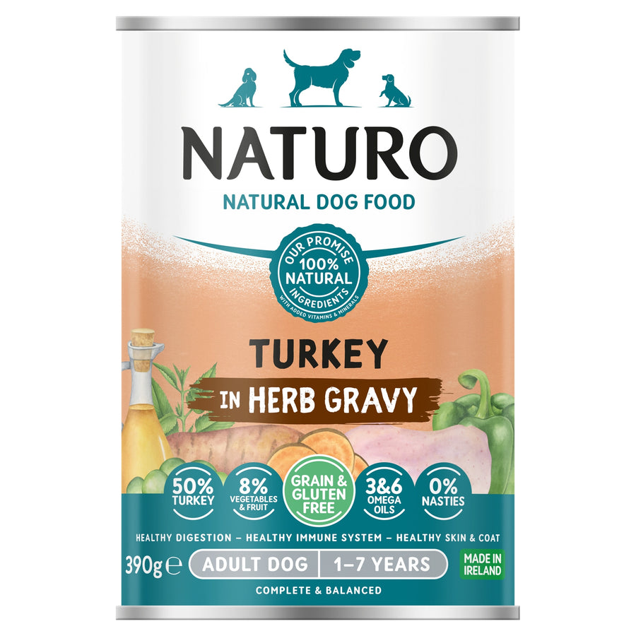 Naturo Grain Free Turkey With Cran Crrot 390G