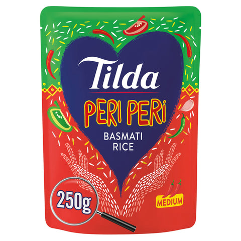 Tilda Peri Peri Basmati Rice 250G