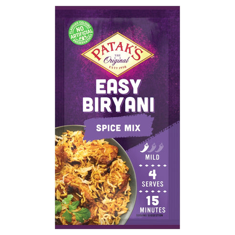 Patak's Easy Biryani Spice Mix 25g